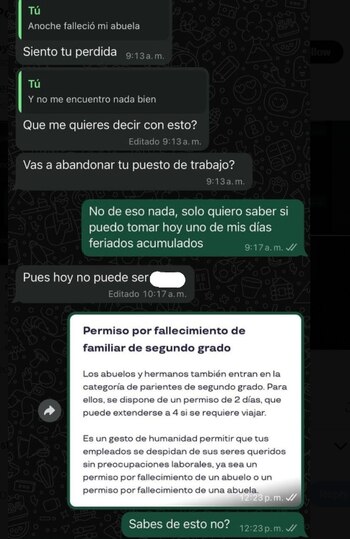 Captura de pantalla de Soy Camarero (X)