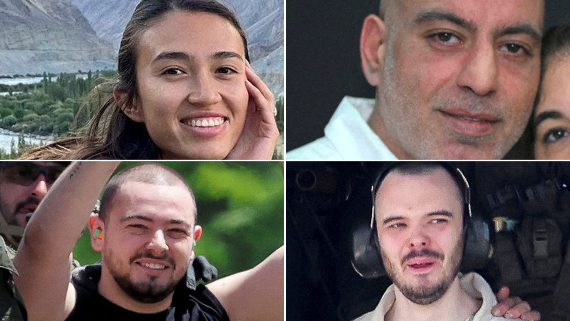 Quiénes son los cuatro rehenes rescatados por Israel tras el ataque terrorista de Hamas