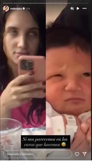 Melody Luz se comparó con