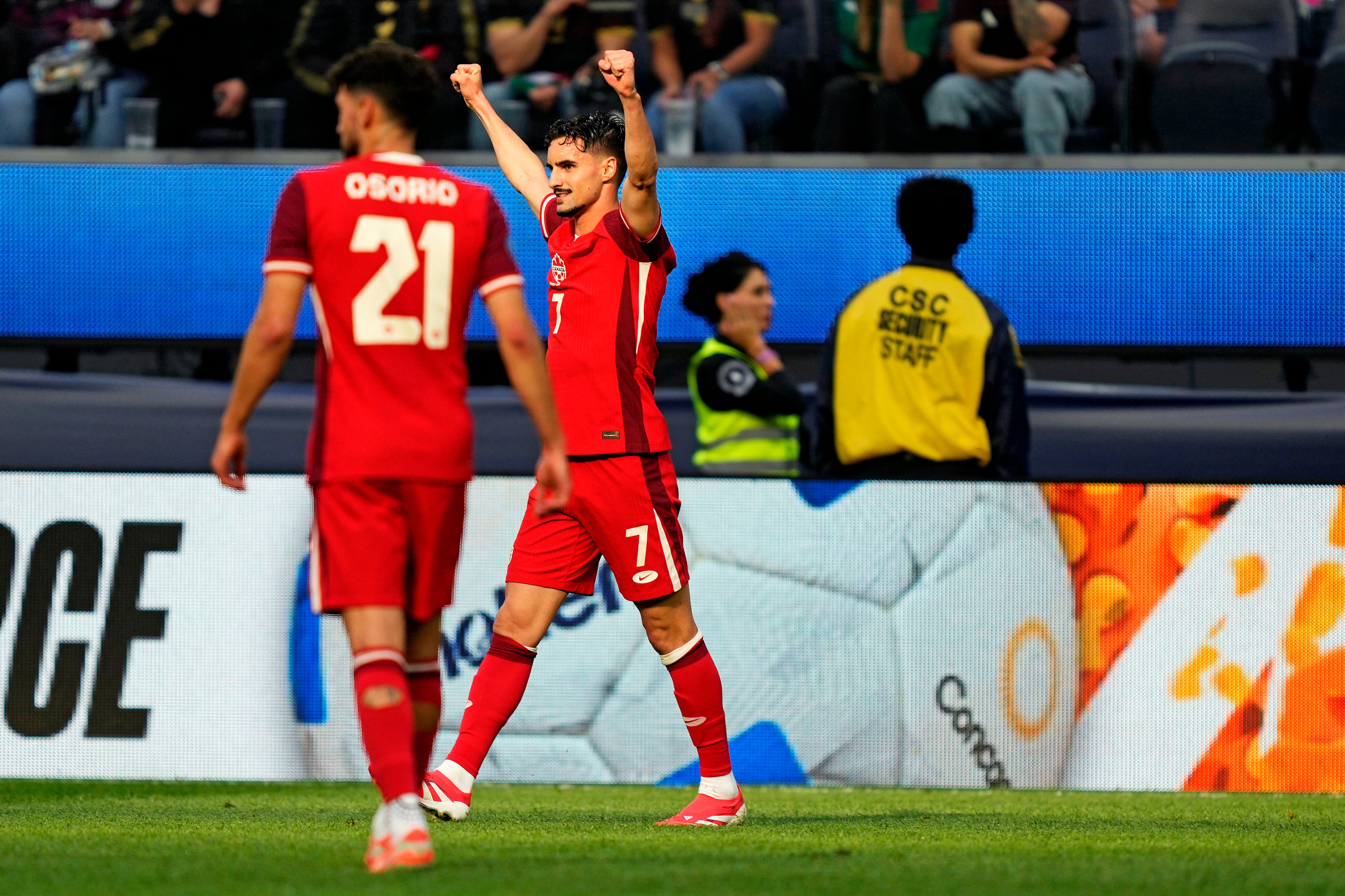 Stephen Eustaquio es uno de los elementos más importantes de la selección, pero su estado físico preocupa al técnico. (Credit: Kyle Terada-Imagn Images)