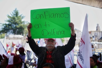 La candidata de Morena al