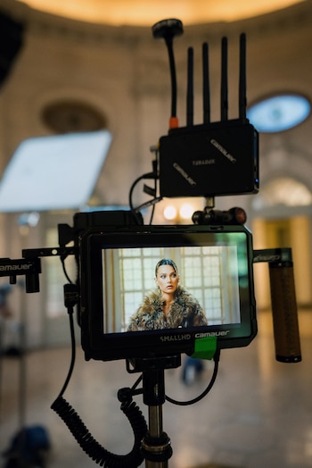 La intimidad de la filmación.