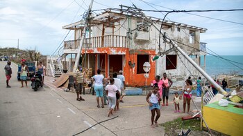 “Toda la isla estaba destruida”,