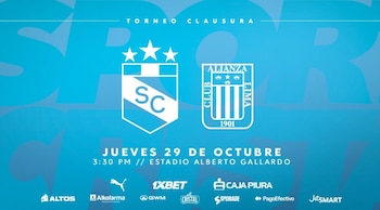 Sporting Cristal recibirá a Alianza Lima en el Gallardo por el Torneo Clausura 2026.