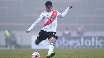 Pablo Solari llegó a River