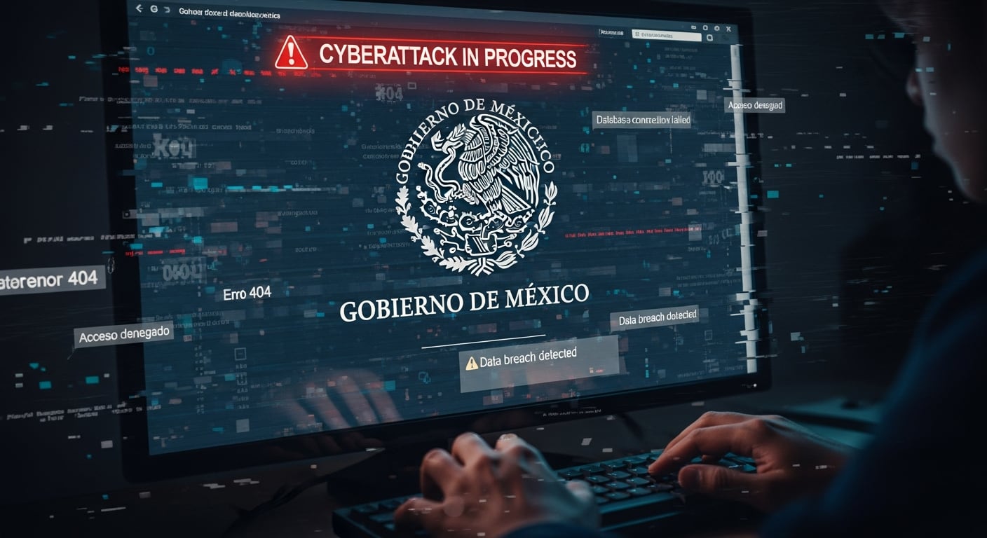 Hacker usa IA para robar 150 GB de datos confidenciales del Gobierno mexicano
