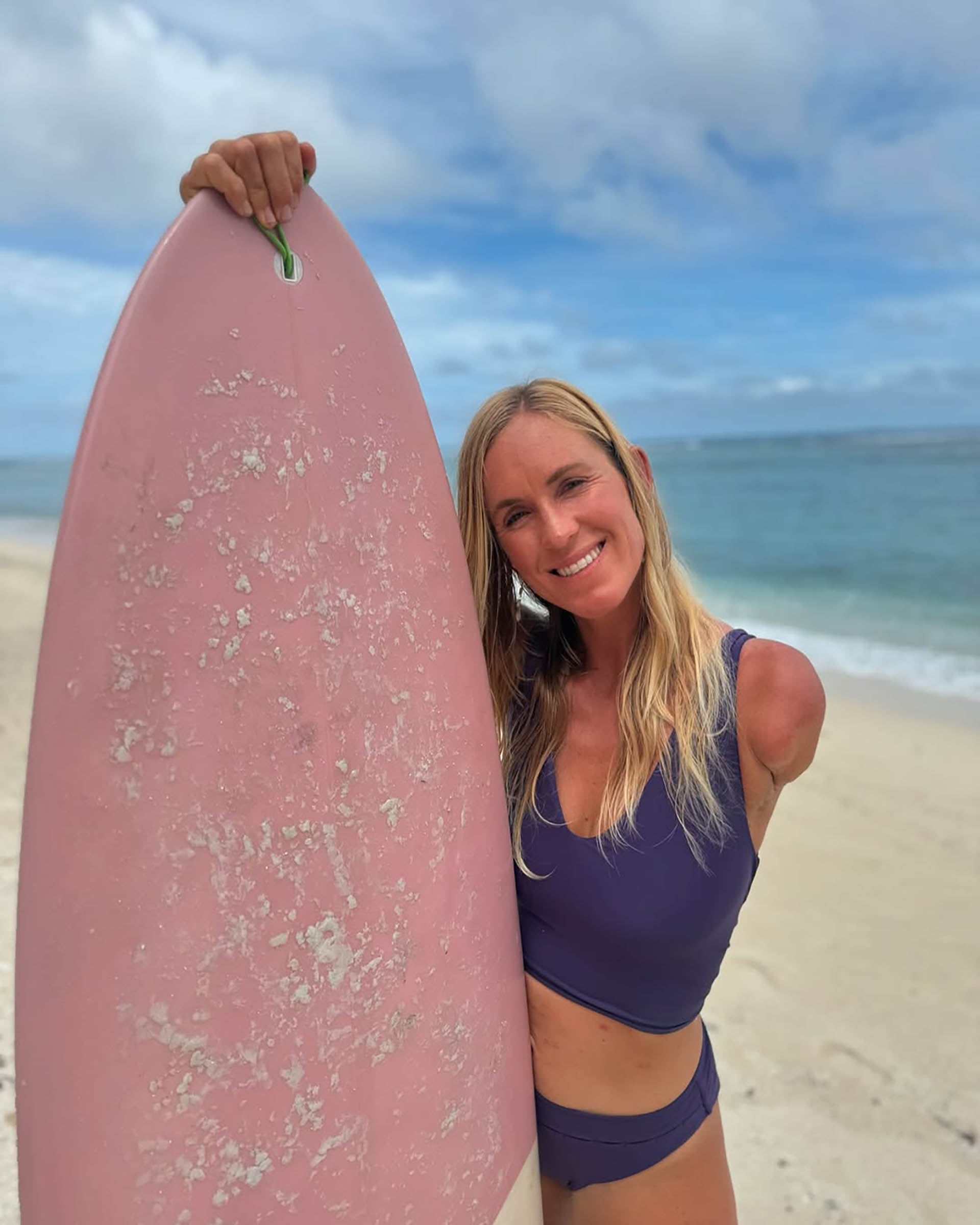 El Salón de la Fama del Surf incorporó a la deportista estadounidense a sus registros oficiales en 2017 (Instagram)