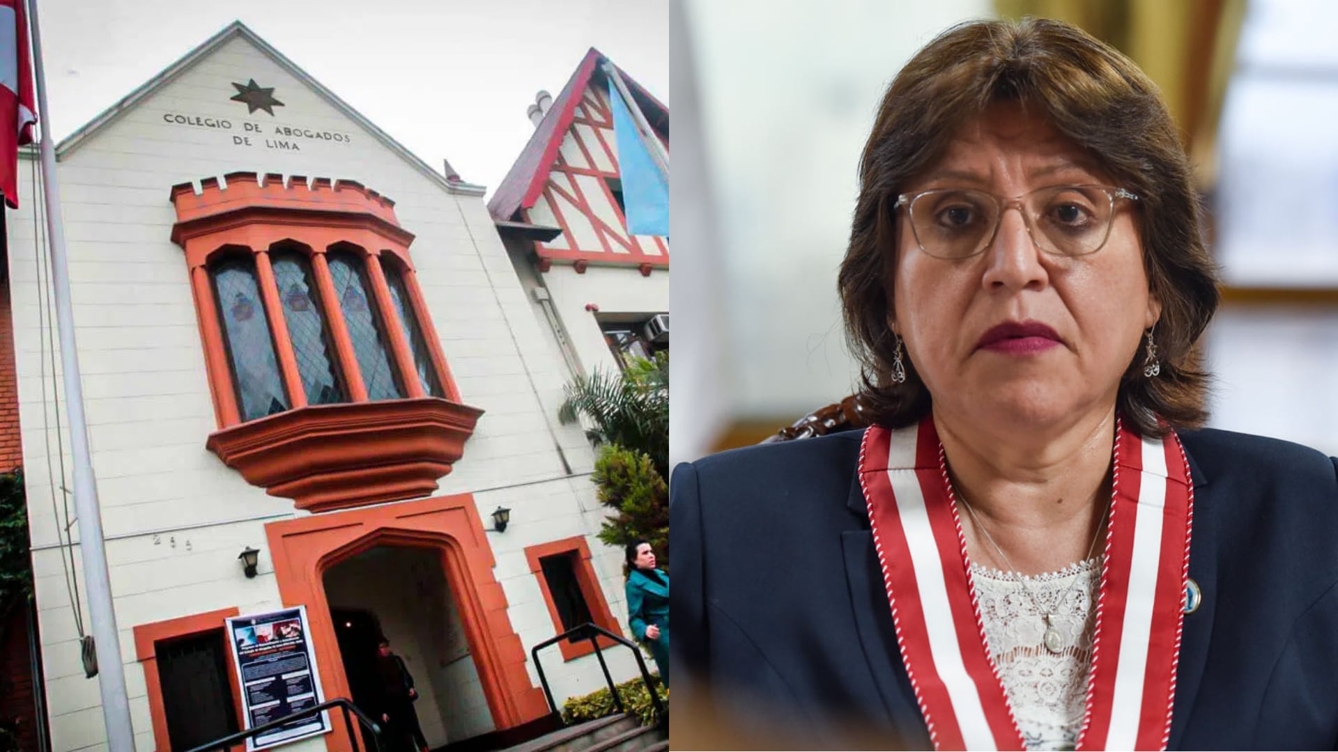 Delia Espinoza dirige el Colegio de Abogados de Lima tras ganar la segunda vuelta electoral. (Foto composición: Infobae Perú/Agencia Andina/CAL)