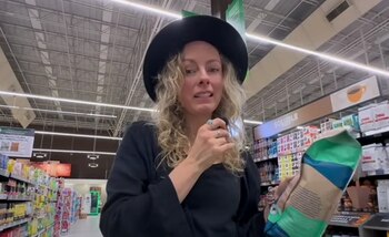 Durante su visita, la creadora