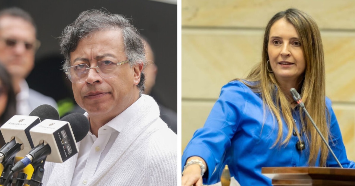 Gustavo Petro attacked Paloma Valencia after shelling 'Niño Guerrero' of the Aragua Train: