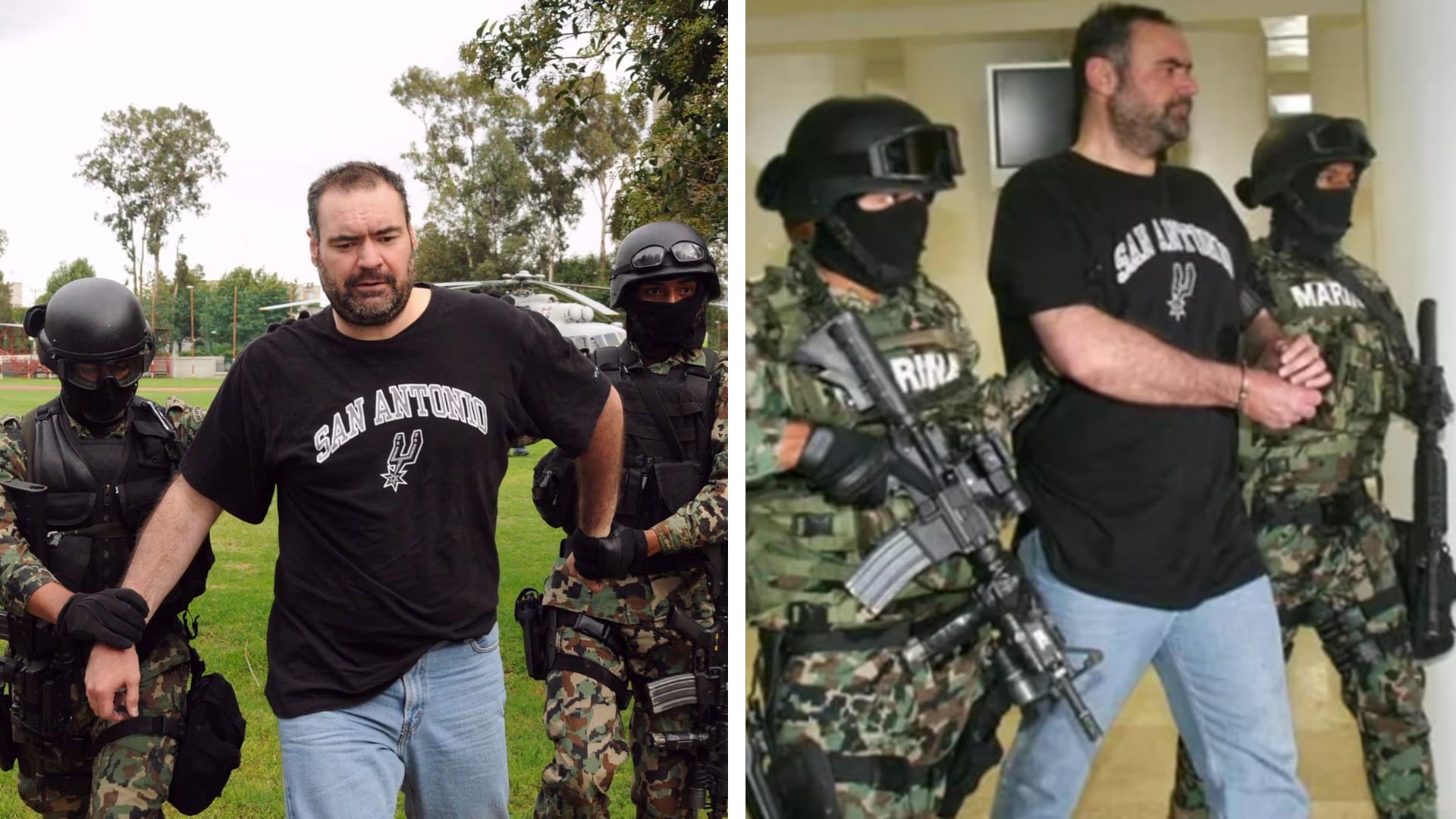 Arresto de Sergio Villarreal Barragán (Infobae)