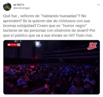 Usuarios contra Hablando Huevadas. (Foto: