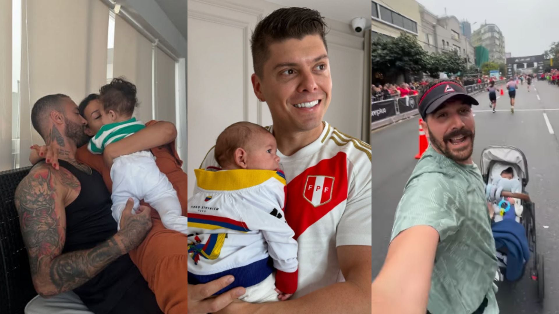 Ignacio Baladán, Jota Benz y más famosos peruanos que celebran su primer Día del Padre