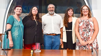 Kally Olmos y Héctor Daer