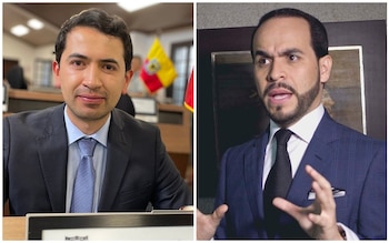 El exconcejal Daniel Briceño mostró