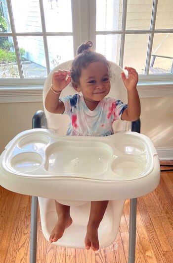 Sloane Stephens, de 17 meses.