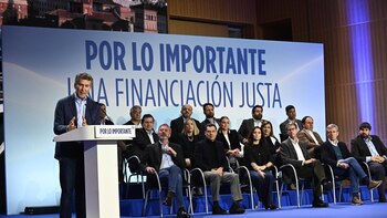 Feijóo y sus barones se