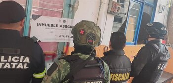 Los tres inmuebles fueron asegurados
(FGJEM)