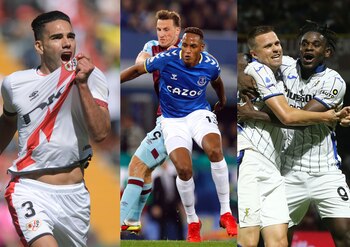 Falcao, Duván Zapata y Yerry