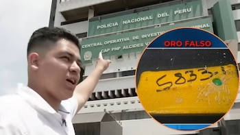 La PNP intervino al colombiano