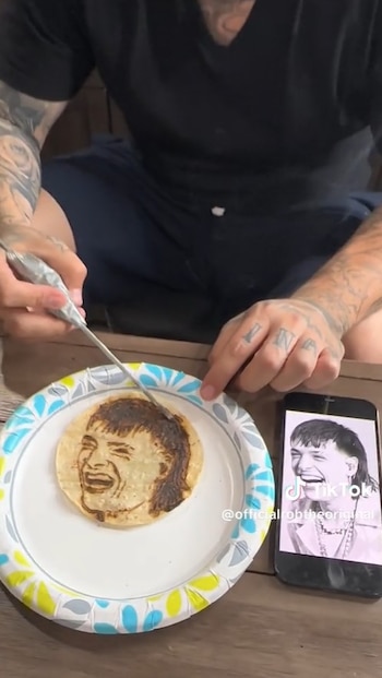 El artista se inspiró en