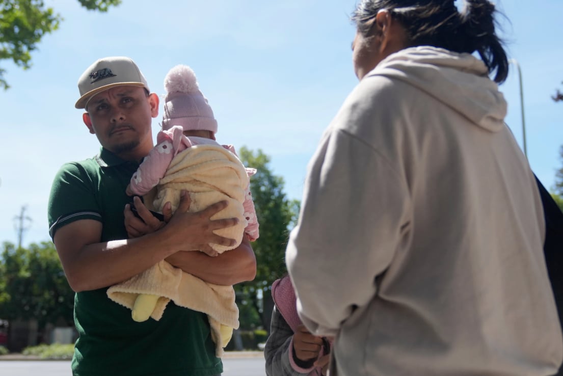 La suspensión de actividades en la corte de inmigración se aplicó de forma inmediata y sin previo aviso para migrantes y abogados (AP, Jeff Chiu)