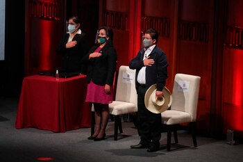 El presidente electo peruano Pedro