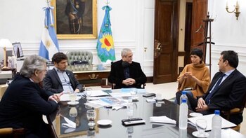 La reunión que mantuvieron Mayra