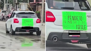 ¡México vence a la IA! Conductor se hace viral al transportar gigantesca olla de pozole sobre su auto por carretera