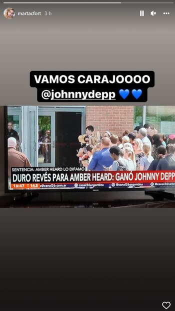 Martita Fort celebró el veredicto