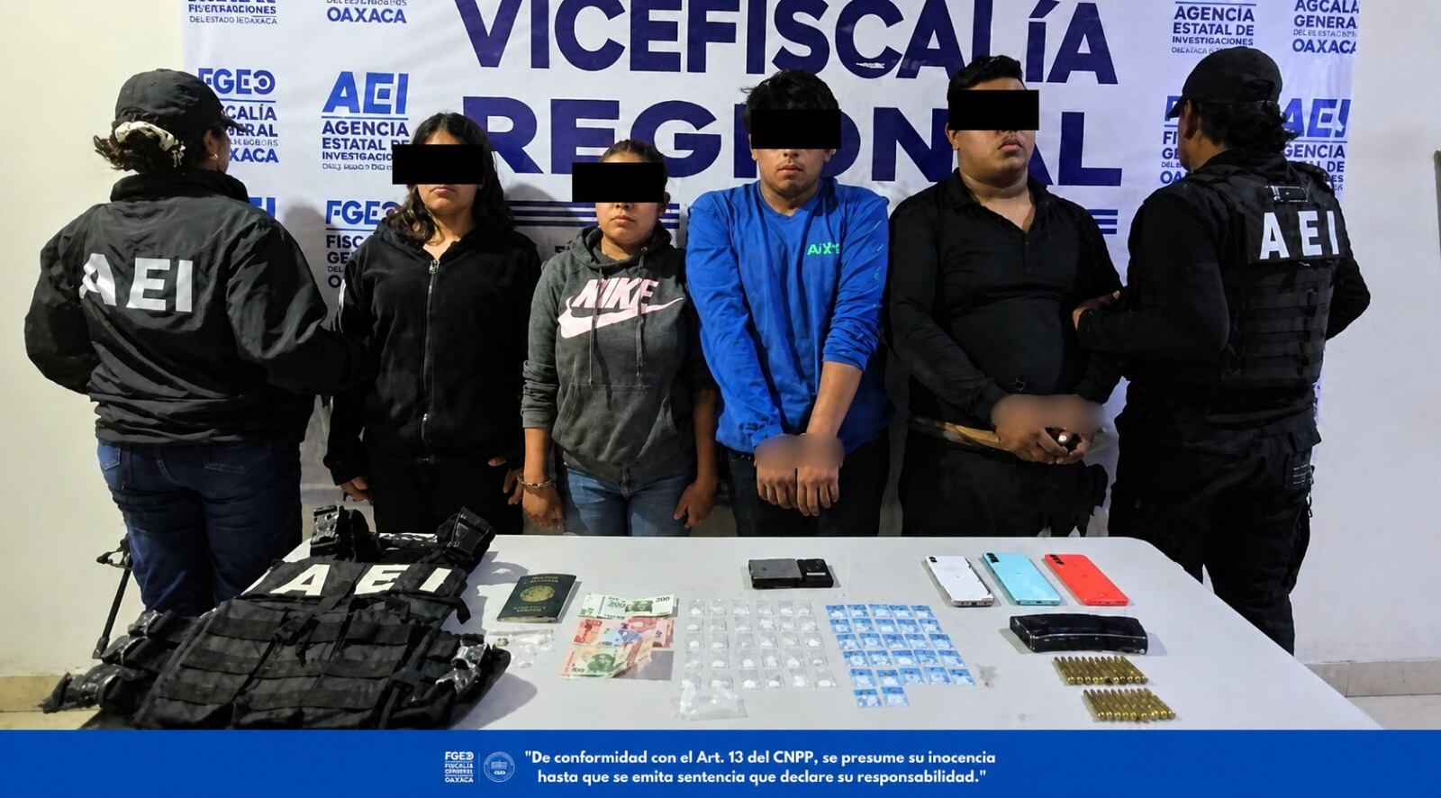(Crédito: Fiscalía de Oaxaca)