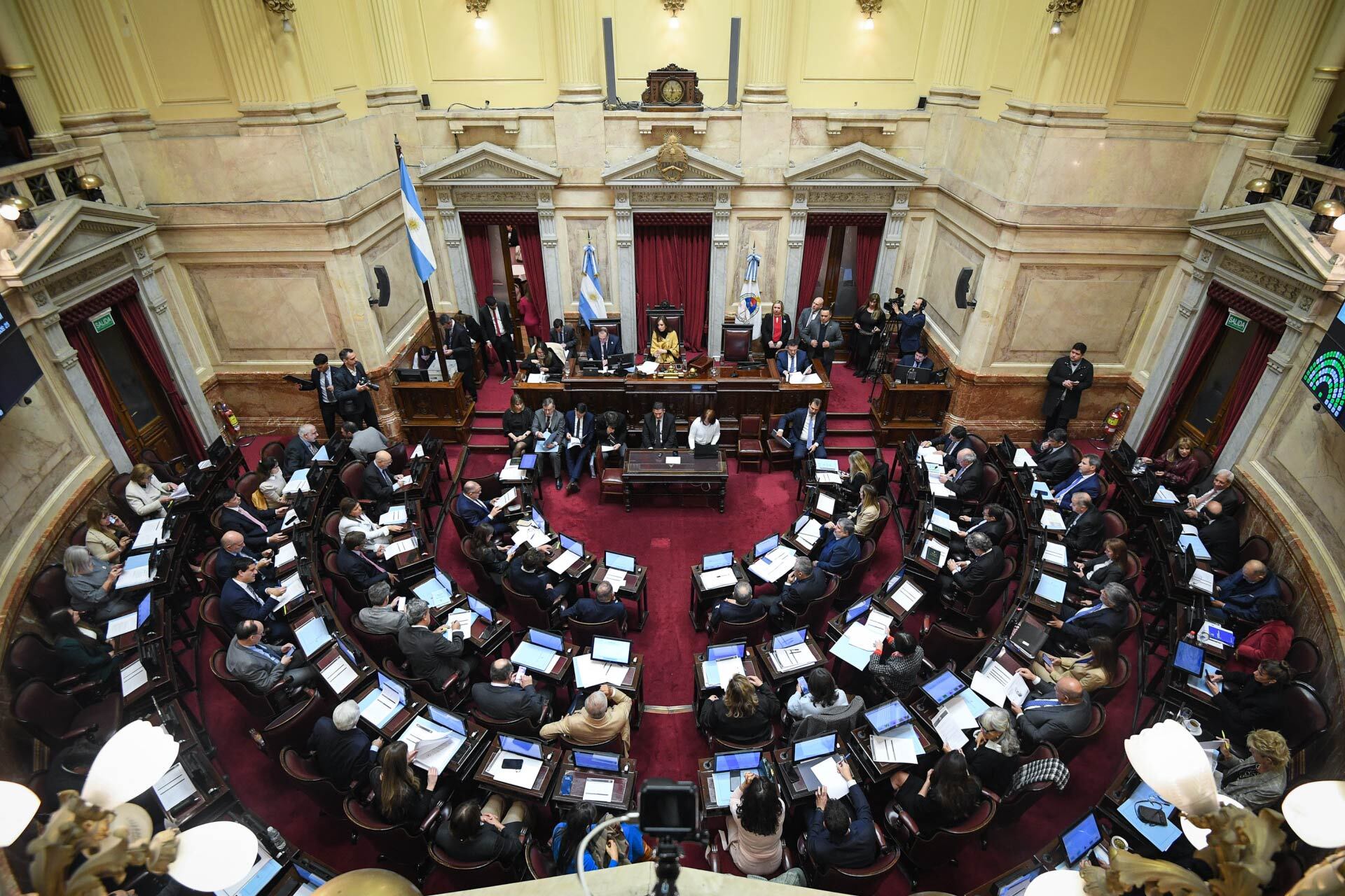 A fines de agosto, el Senado rechazó el resto de las facultades delegadas al Gobierno