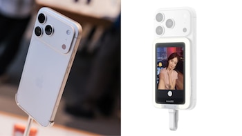 Selfie con cámara trasera