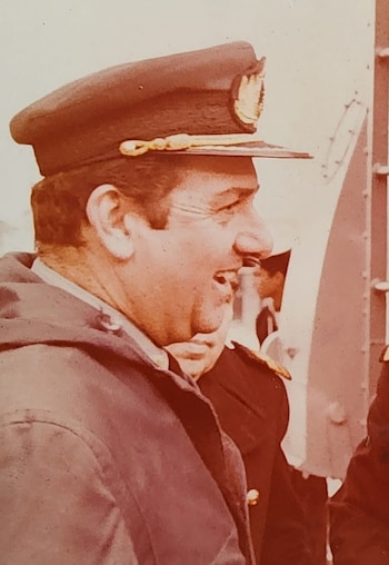 Rescate náufragos Crucero Belgrano