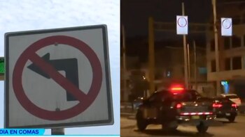 El intento de giro prohibido