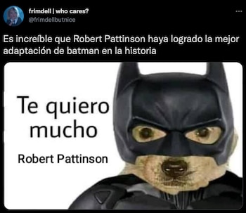 Memes Robert Pattinson Batman (Foto: Twitter/@edgar_ga)