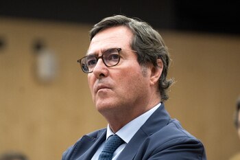 El presidente de la CEOE,