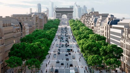 La icónica avenida Champs-Elysees quiere volver a enamorar a los parisinos