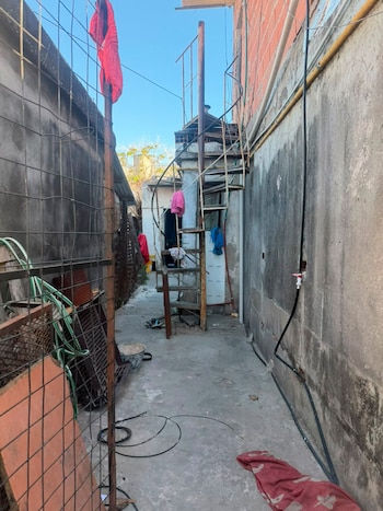 La vivienda donde se produjeron los arrestos