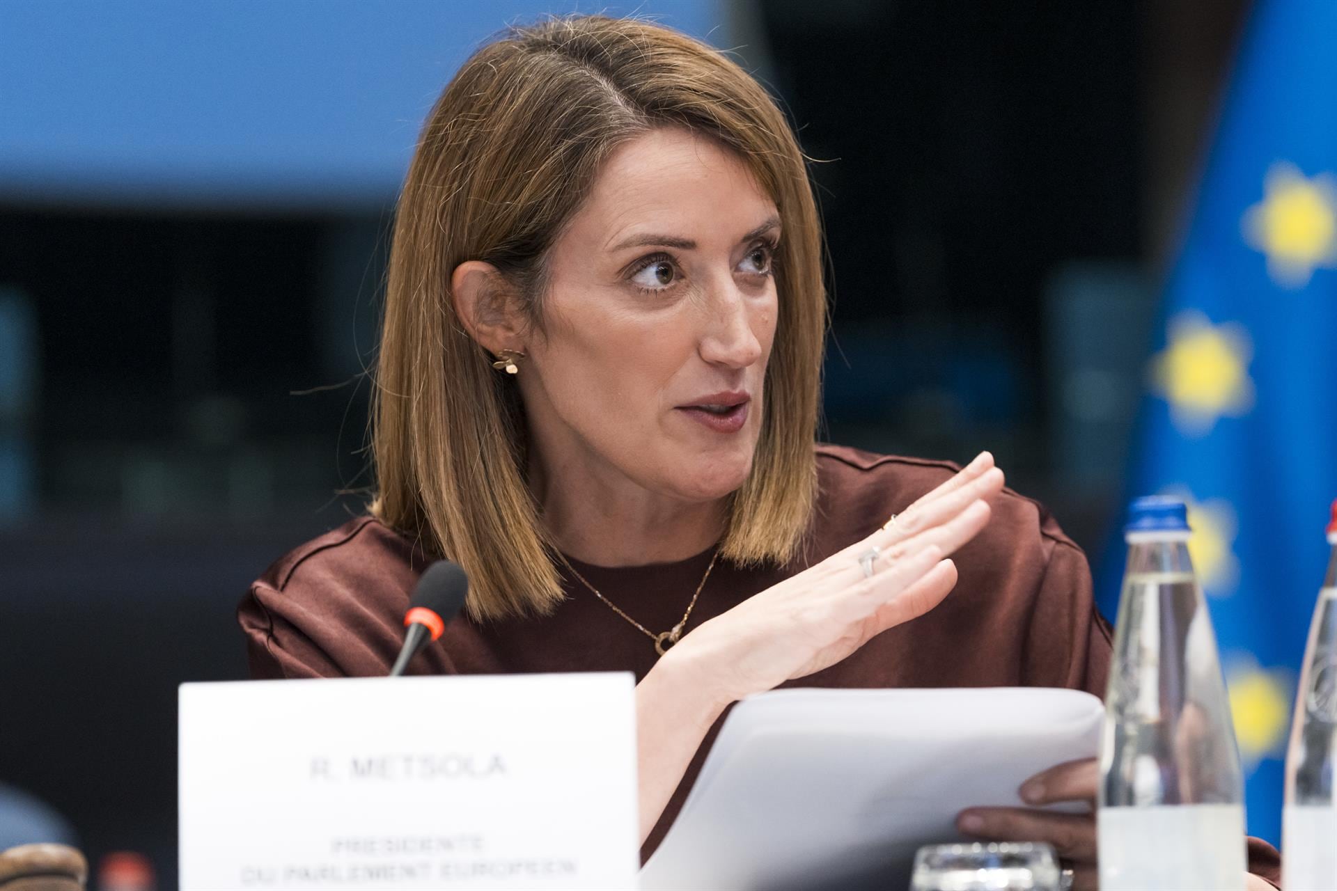 Metsola denunció deepfakes a 60 eurodiputados: 'intolerable'