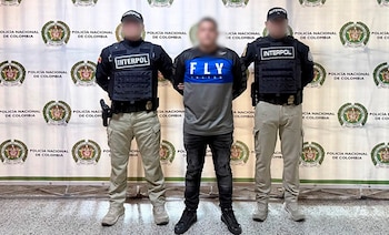 Cayo alias el Gemelo, capo costarricense buscado por la Interpol por narcotráfico y homicidio - crédito Policía Nacional