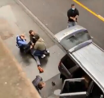 La detención del conductor