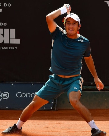 Gonzalo Bueno se juega el pase a su sexta final en el circuito Challenger ante el argentino Lautaro Midón. Crédito: Institutosports.