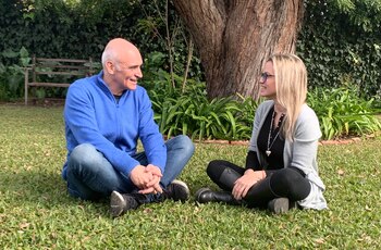 José Luis Espert está acompañado