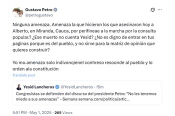 El presidente Gustavo Petro aseguró