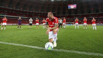 La emoción de D'Alessandro en