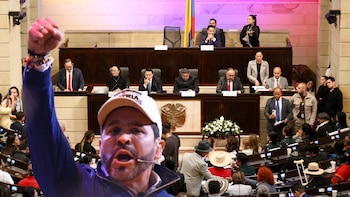 Abelardo de la Espriella reiteró al Congreso su intención de posesionarse como presidente en una guarnición militar en el sur de Colombia