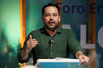 El ministro de Minas y