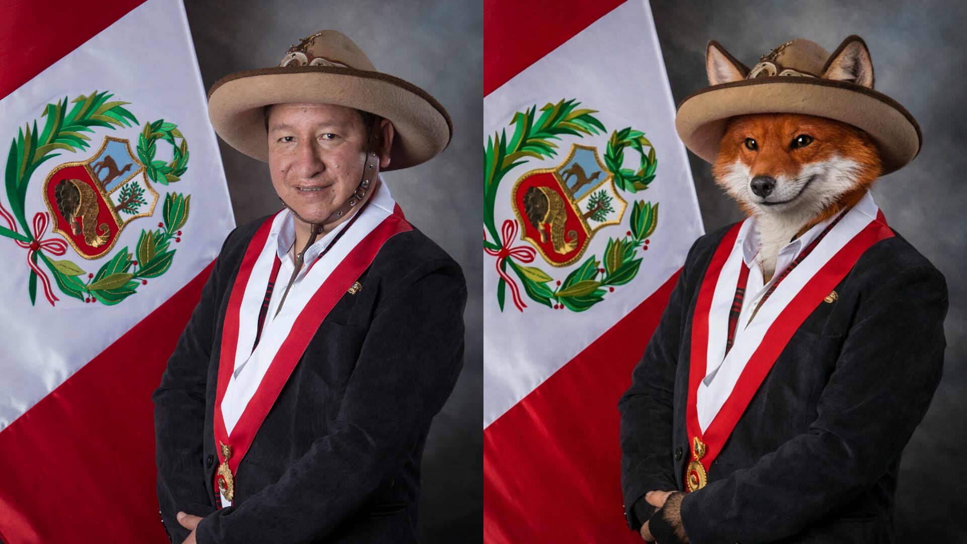 Guido Bellido genera reacciones tras decir que sería “Run Run” si fuera therian. (Foto composición: Infobae Perú/X/@GuidoBellidoU)