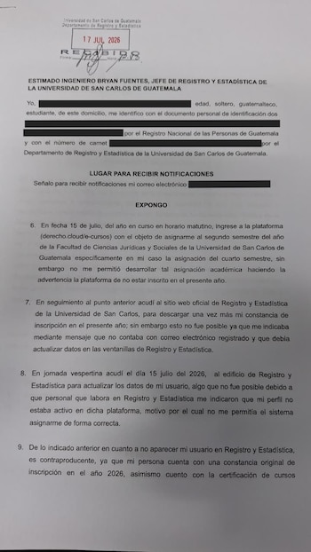 Guatemala: “Iba a ser el primero en graduarse de la universidad”, los sueños truncados tras la eliminación de matrículas en la USAC
